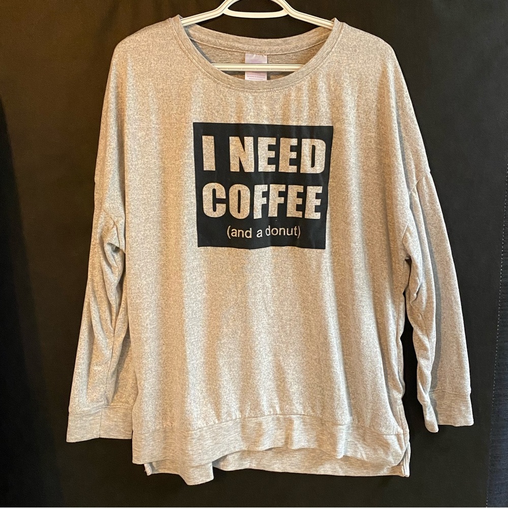 “I Need Coffee” Sweater
